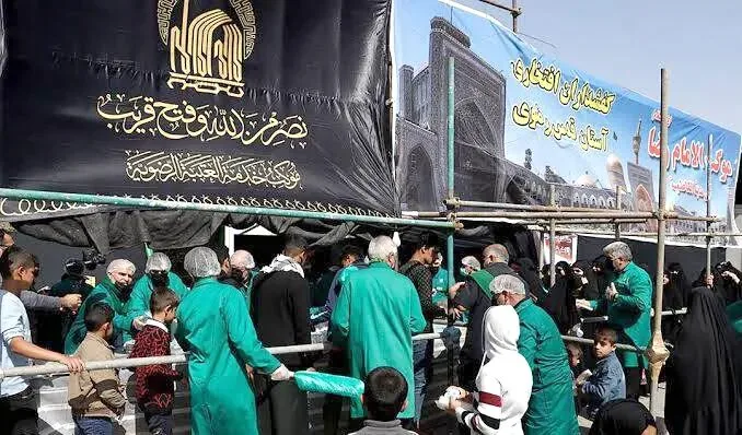 استقرار ۵ موکب خدمترسان در حریم حرم مطهر رضوی همزمان با ایام فاطمیه
