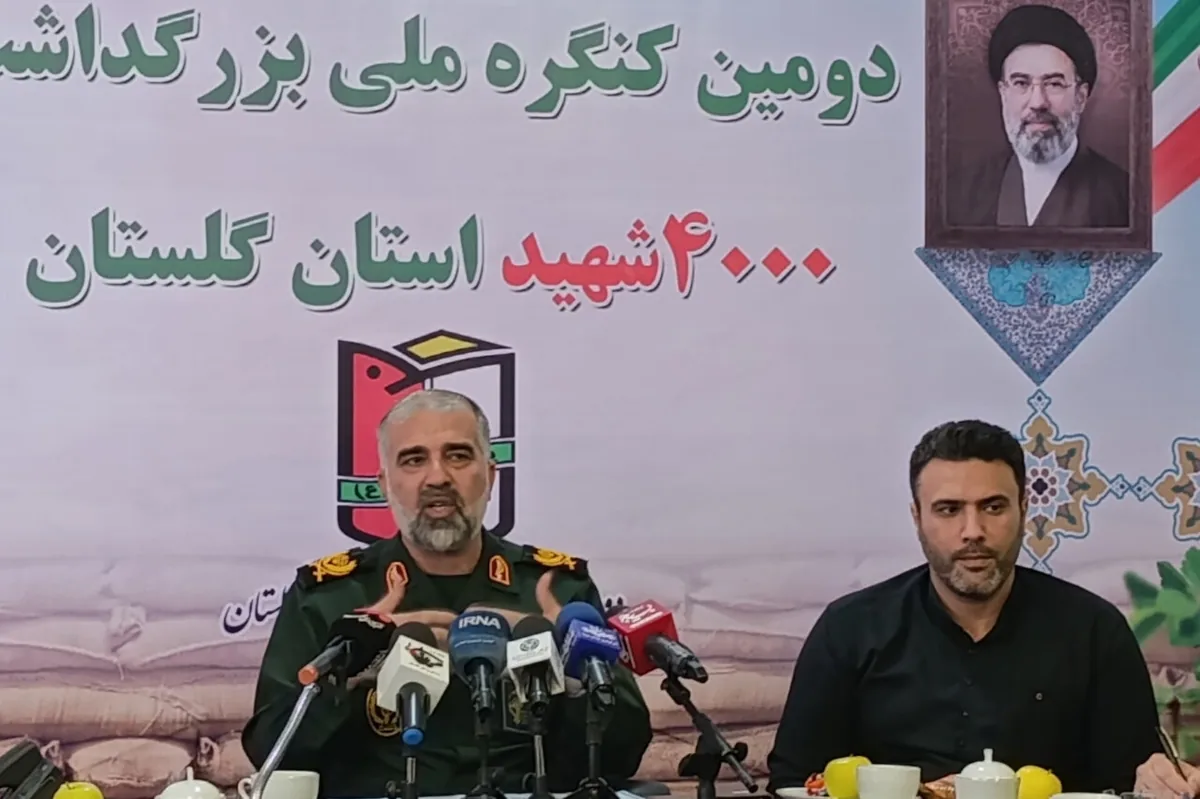 حسینی: دبیرخانه کنگره ۴۰۰۰ شهید گلستان پس از اجلاسیه تعطیل نمیشود