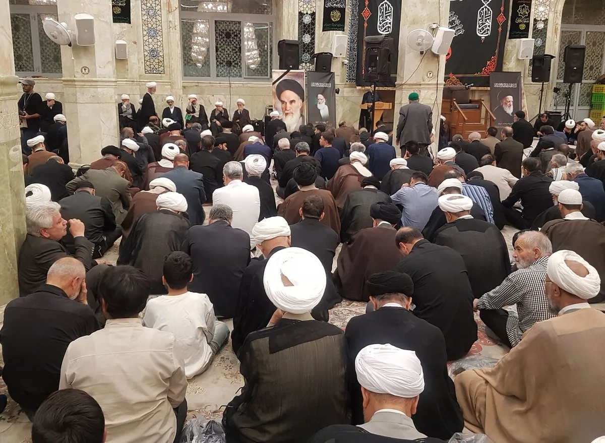 آیین چهلمین روز ارتحال آیتالله شبیری زنجانی در قم برگزار شد