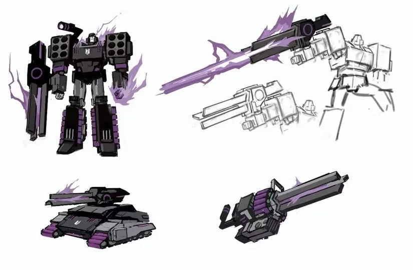 مجموعه Transformers از طراحی حماسی جدید مگاترون رونمایی کرد | گیمفا