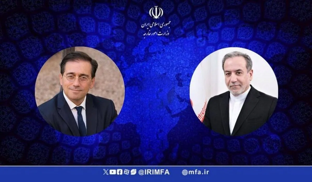 عراقچی با همتای اسپانیایی پیام داد