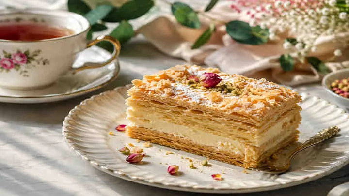 نکات و فوت‌وفن های طرز تهیه شیرینی ناپلئونی با خمیر هزارلا