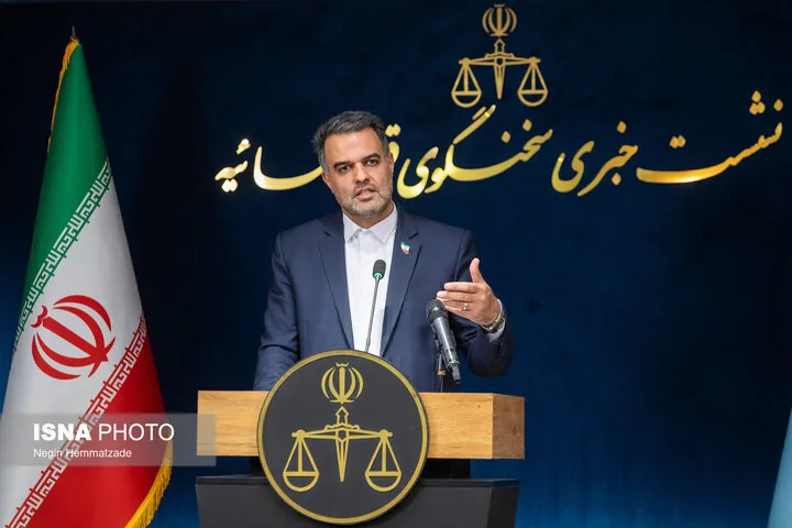 توضیحات سخنگوی قوه قضاییه درباره محکومان اعتراضات دی‌ماه/ صدور حکم اعدام لزوماً به معنای تفهیم اتهام قتل نیست+ فیلم