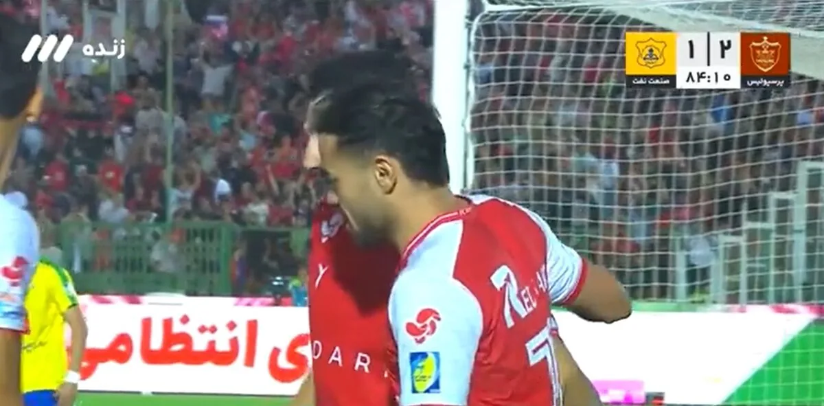 ویدیو| گل سوم پرسپولیس به صنعت نفت/ بازگشت درخشان اورونوف