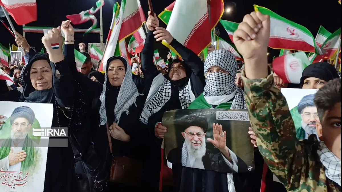 اهواز در میدان اقتدار؛ خروش حماسی مردم در حمایت از نیروهای مسلح