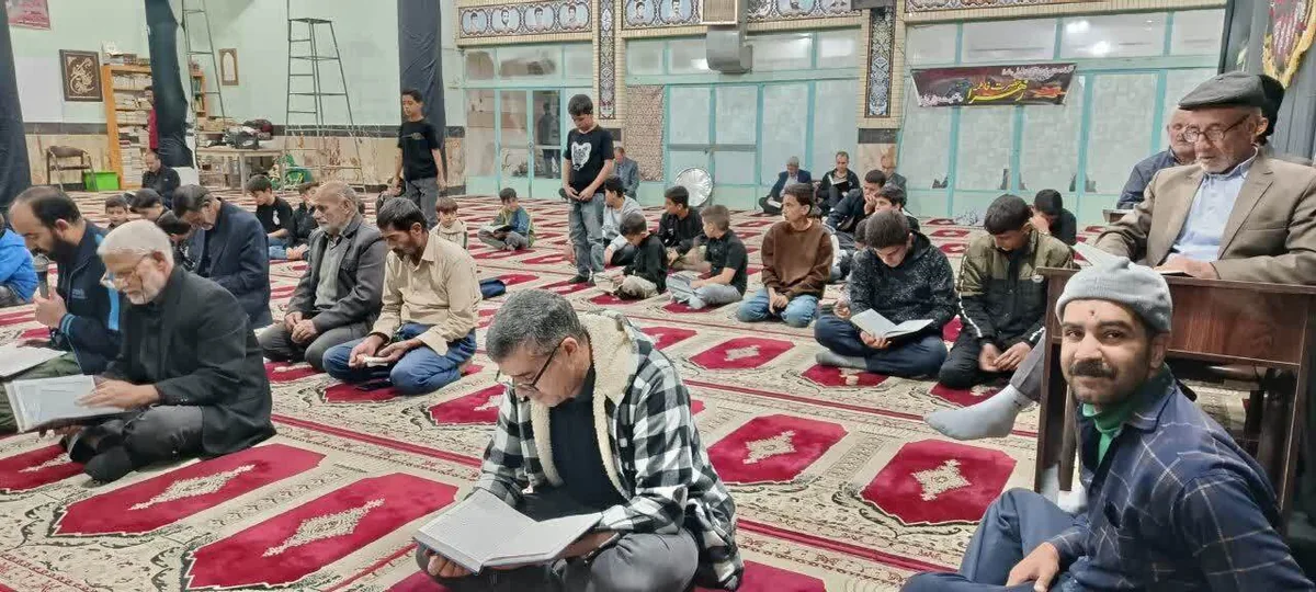 سوگواری ایام فاطمیه در شهر عسگران