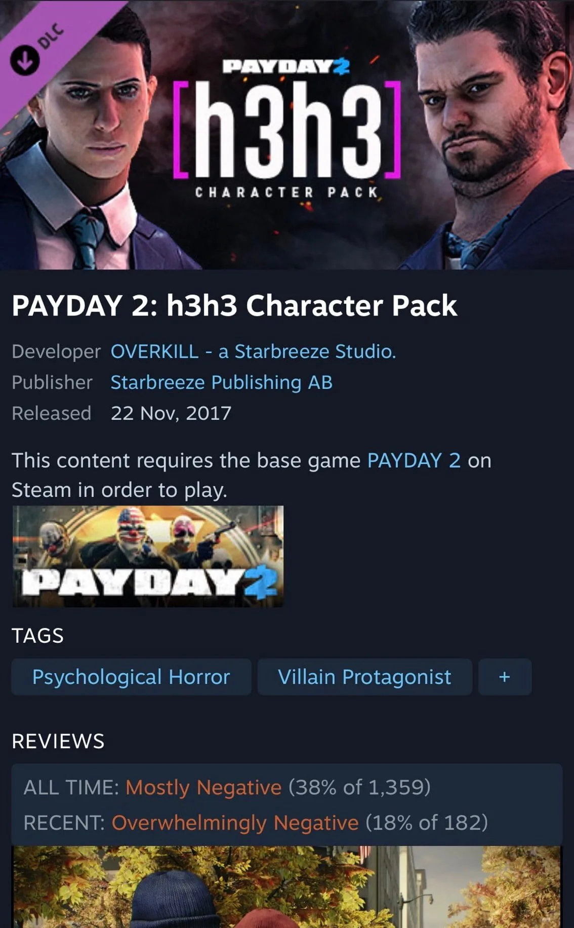 بسته الحاقی PAYDAY 2 هدف بمباران نقدهای منفی کاربران استیم قرار گرفت
