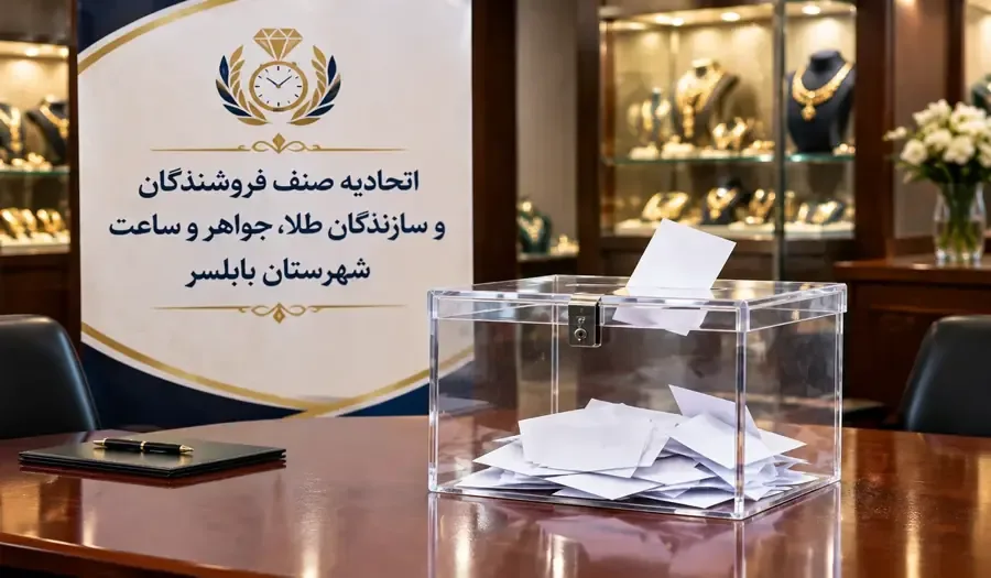 رئیس جدید اتحادیه طلا و جواهر بابلسر انتخاب شد