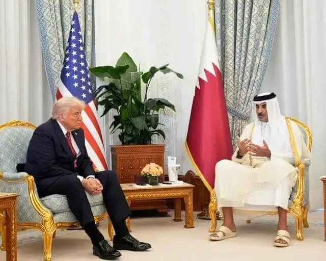 گفتگوی تلفنی امیر قطر و ترامپ درباره کاهش تنش در منطقه