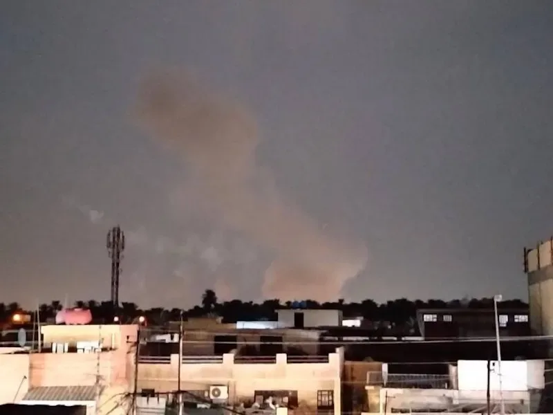 انفجار در انبار مهمات حشد الشعبی در بغداد