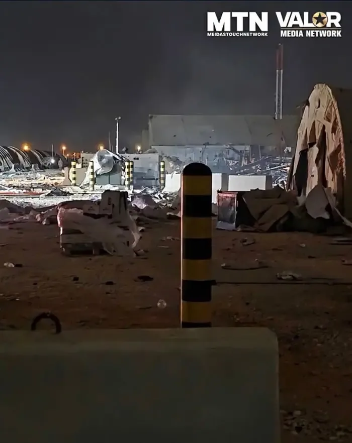 حملات ایران به پایگاه آمریکا در عربستان