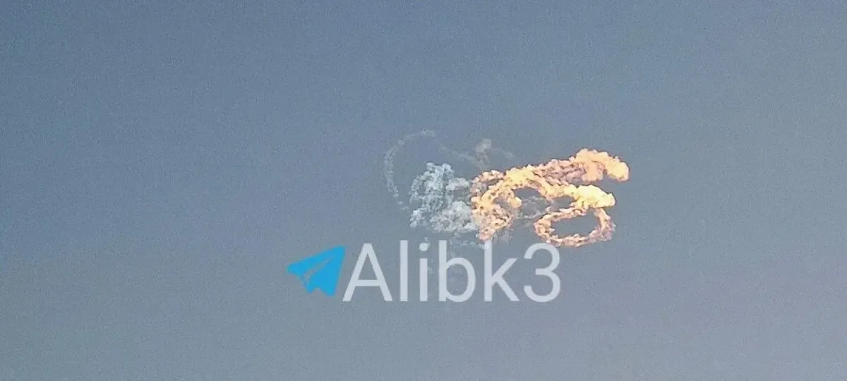 نمایی جالب از آسمان بحرین و موشک سجیل