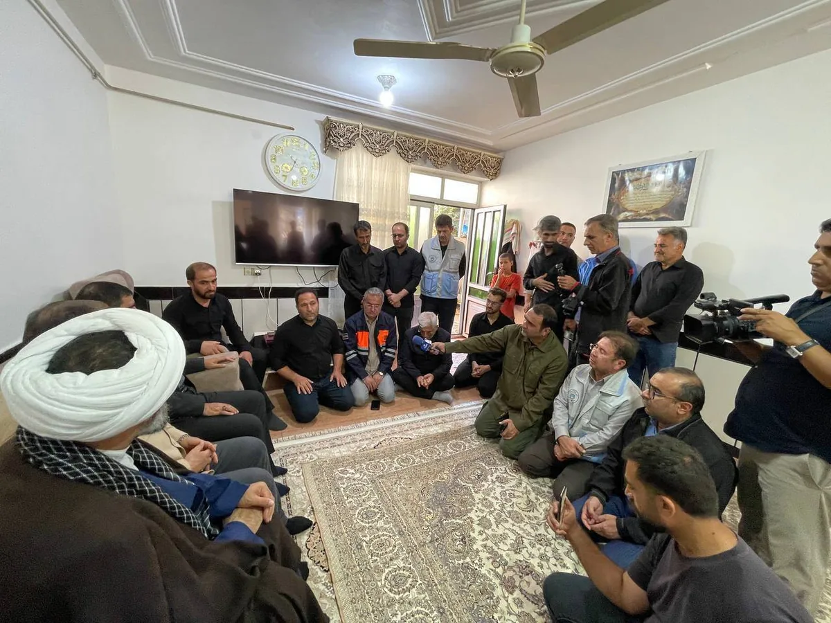 حضور استاندار گلستان در روستای سیل زده ترسه مینودشت/ تاکید بر تسریع در ارزیابی خسارت ها