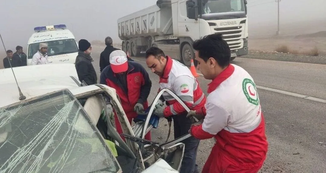 حادثه ترافیکی در مسیرهای ارتباطی همدان ۱۴ مصدوم بر جا گذاشت