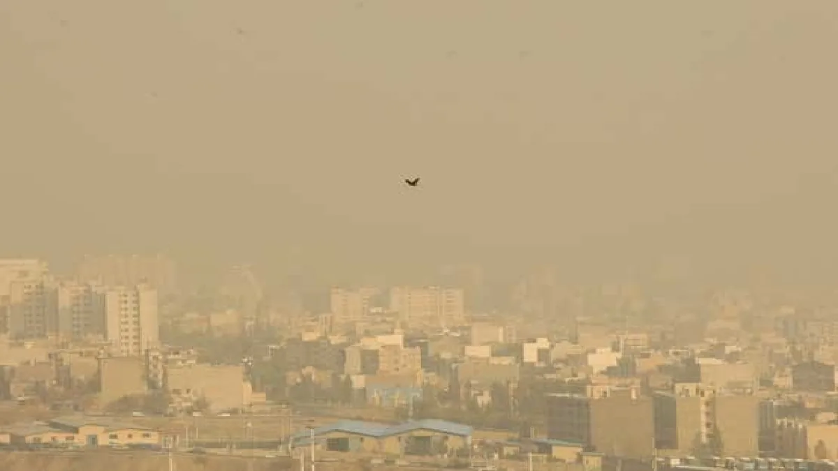 وضعیت قرمز و نارنجی آلودگی هوا در ۱۲ شهر خوزستان