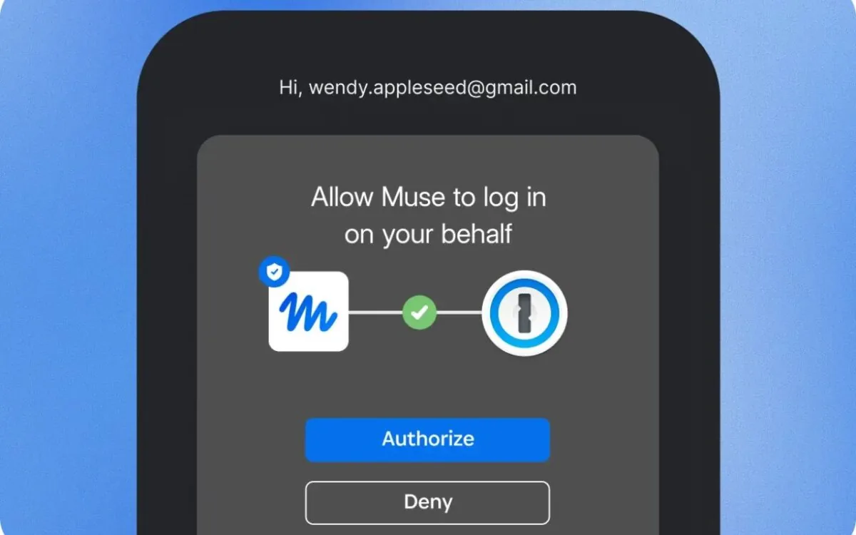 تصویری از 1Password برای هوش مصنوعی