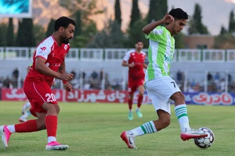 پرسپولیس در برابر خیبر متوقف شد