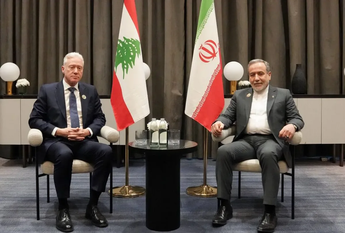 دیدار و گفتوگوی عراقچی با وزیر خارجه لبنان
