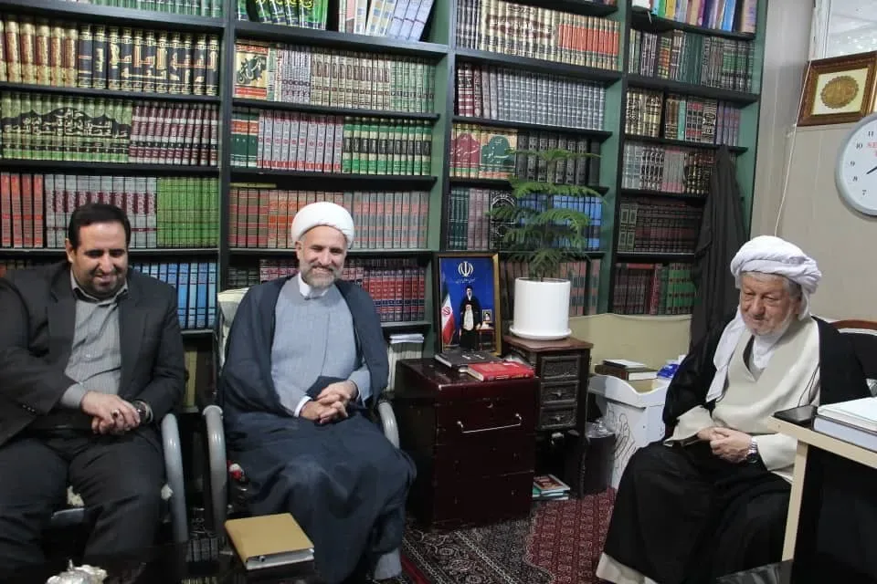رئیسکل دادگستری کرمانشاه با امام جمعه پاوه برای توسعه تعاملات قضایی و اجتماعی دیدار کرد
