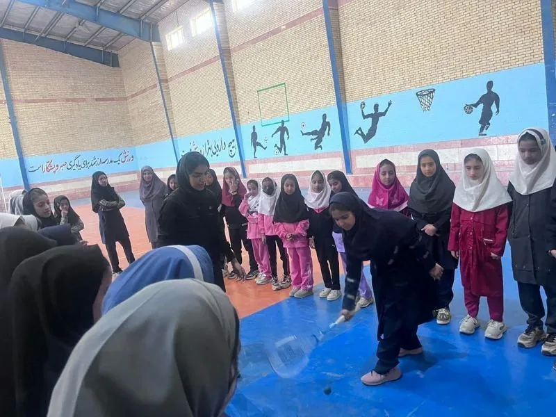 استعدادیابی اسکواش در «ایرندگان» خاش با مشارکت ۲۲۰ دانشآموز