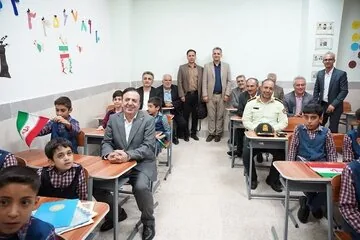 مدرسه ۹کلاسه «زندهیاد وحدانی» در قزوین افتتاح شد