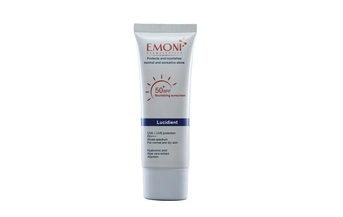 کرم ضد آفتاب SPF50 امونی مناسب پوست خشک