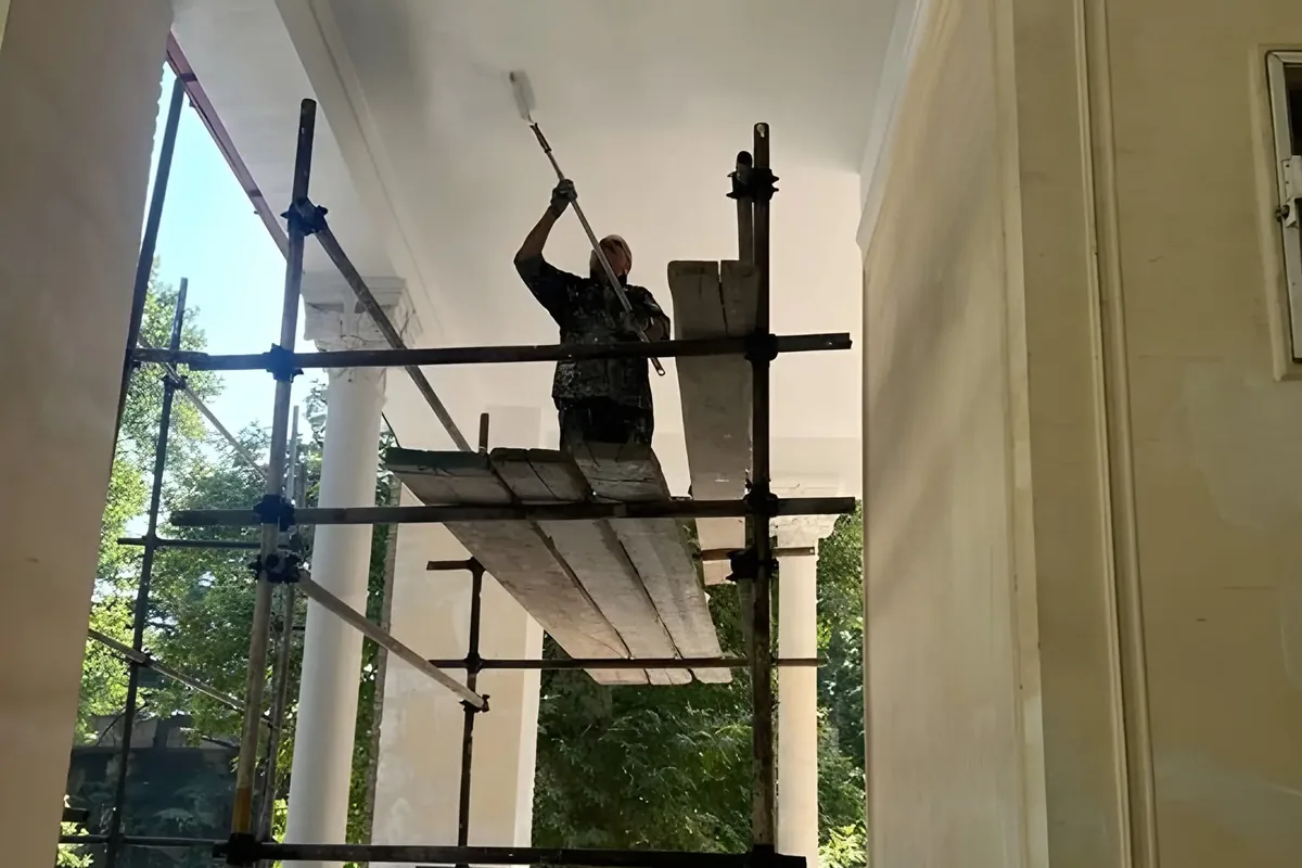کوشک احمدشاهی در مجموعه نیاوران مرمت شد