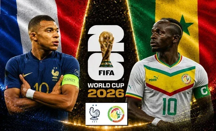 فیلم خلاصه بازی فرانسه 3-1 سنگال / امباپه در آستانه شکستن رکورد برترین گلزن جام جهانی
