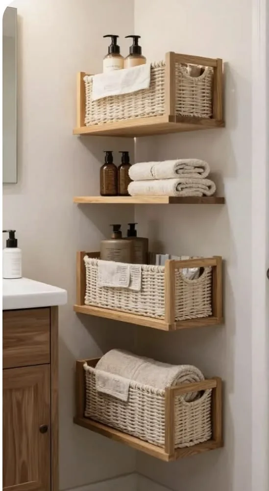 سبد نظم دهنده حمام و دستشویی