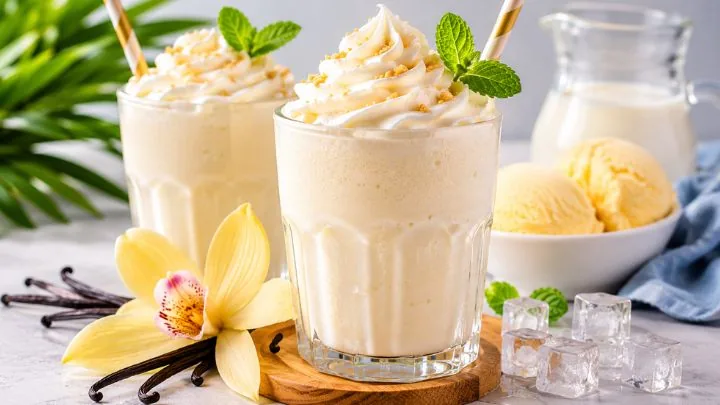 طرز تهیه اسموتی وانیلی؛ خنک و خامهای برای روزهای گرم
