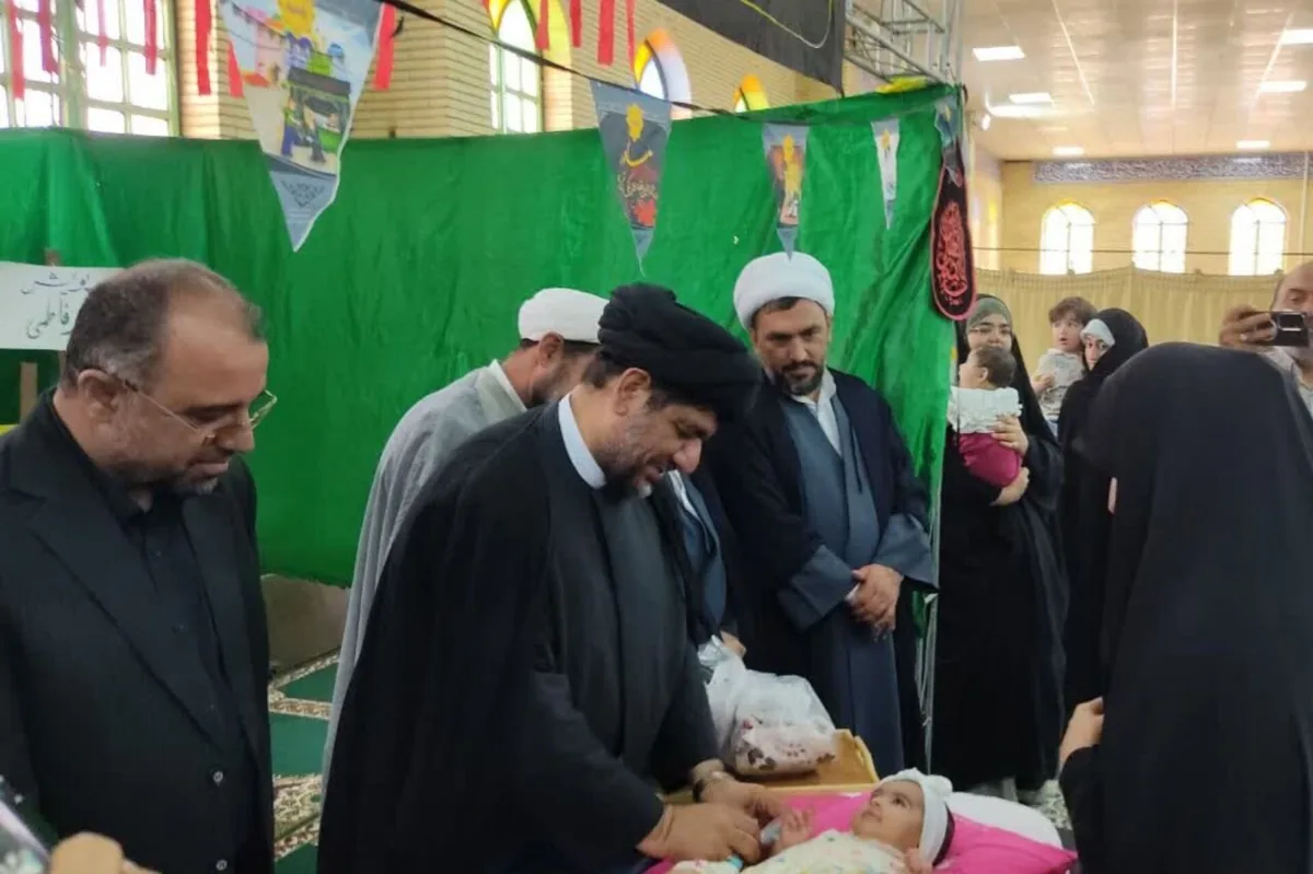 برگزاری پویش «مهر فاطمی» در مصلای جمعه گناوه
