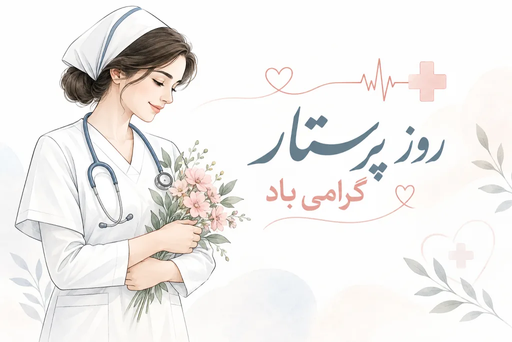 تبریک روز پرستار امسال - روز پرستار 1405 مبارک باد 
