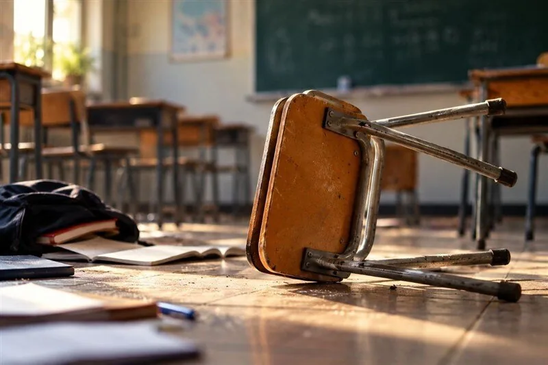مصدومیت دانشآموز با پرتاب صندلی در مدرسه/ مدیر و معاون توبیخ شدند