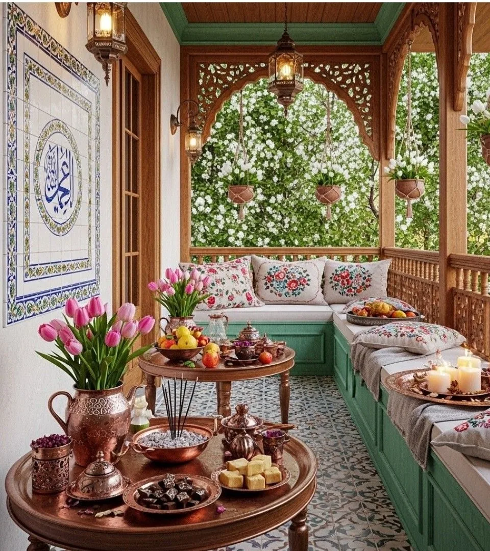 دیزاین بالکن سنتی