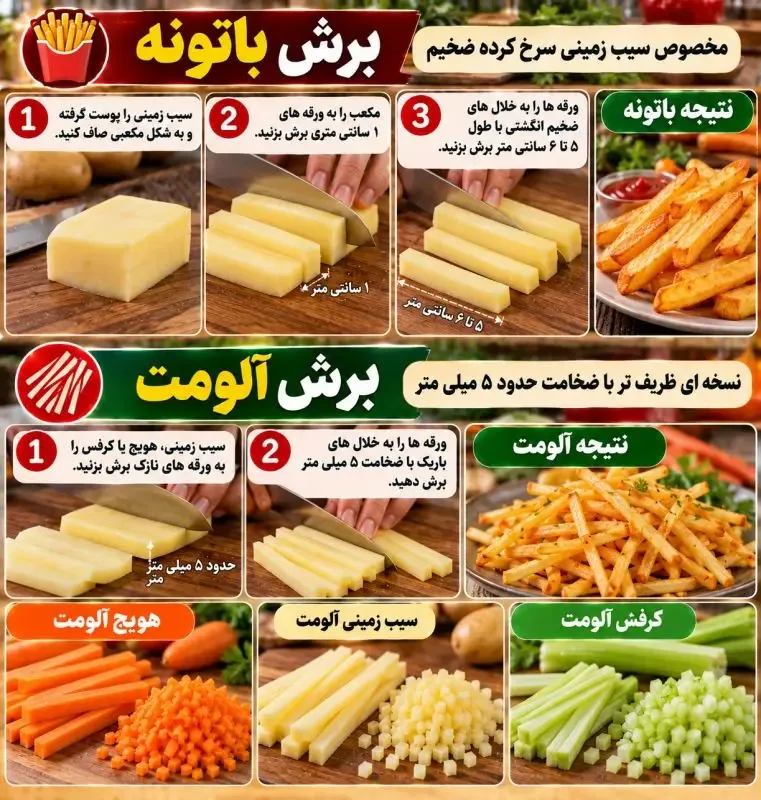 برش سبزیجات 1