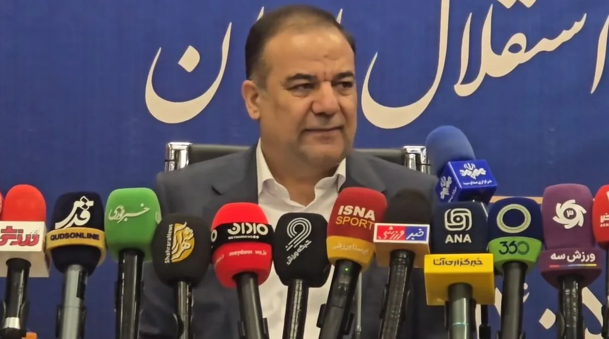 ویدیو| اولین وعده مدیرعامل جدید استقلال: اعلام زمان باز شدن پنجره و خرید بازیکن!