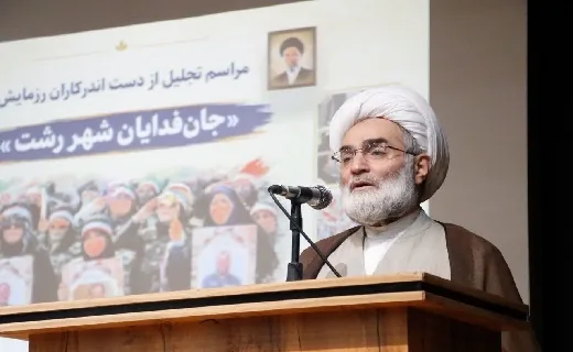 تجلیل از دست‌اندرکاران نمایش اقتدار ملی در رشت