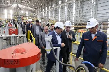 افتتاح کارخانه فلوتاسیون سرباره خاتونآباد با سرمایهگذاری ۹۵ میلیون یورویی