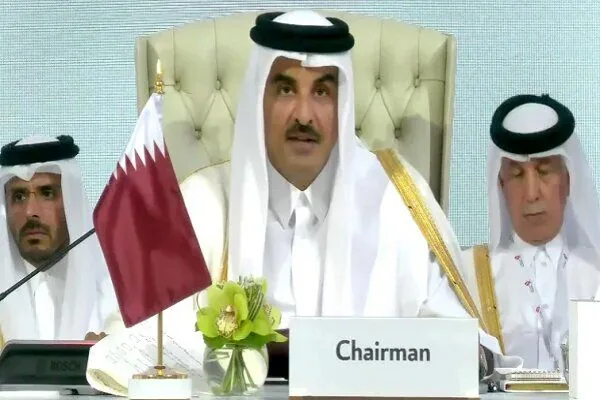 امیر قطر: بسته شدن تنگه هرمز صادرات ما را مختل کرده است