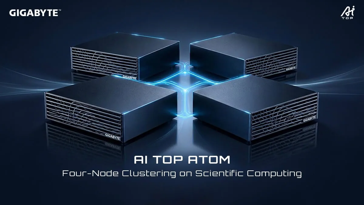 AI TOP ATOM گیگابایت چگونه محاسبات علمی را متحول میکند؟