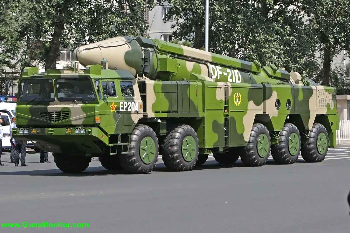 موشک ضدکشتی DF-21D چین