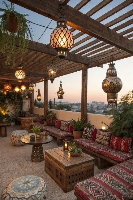دیزاین بالکن سنتی