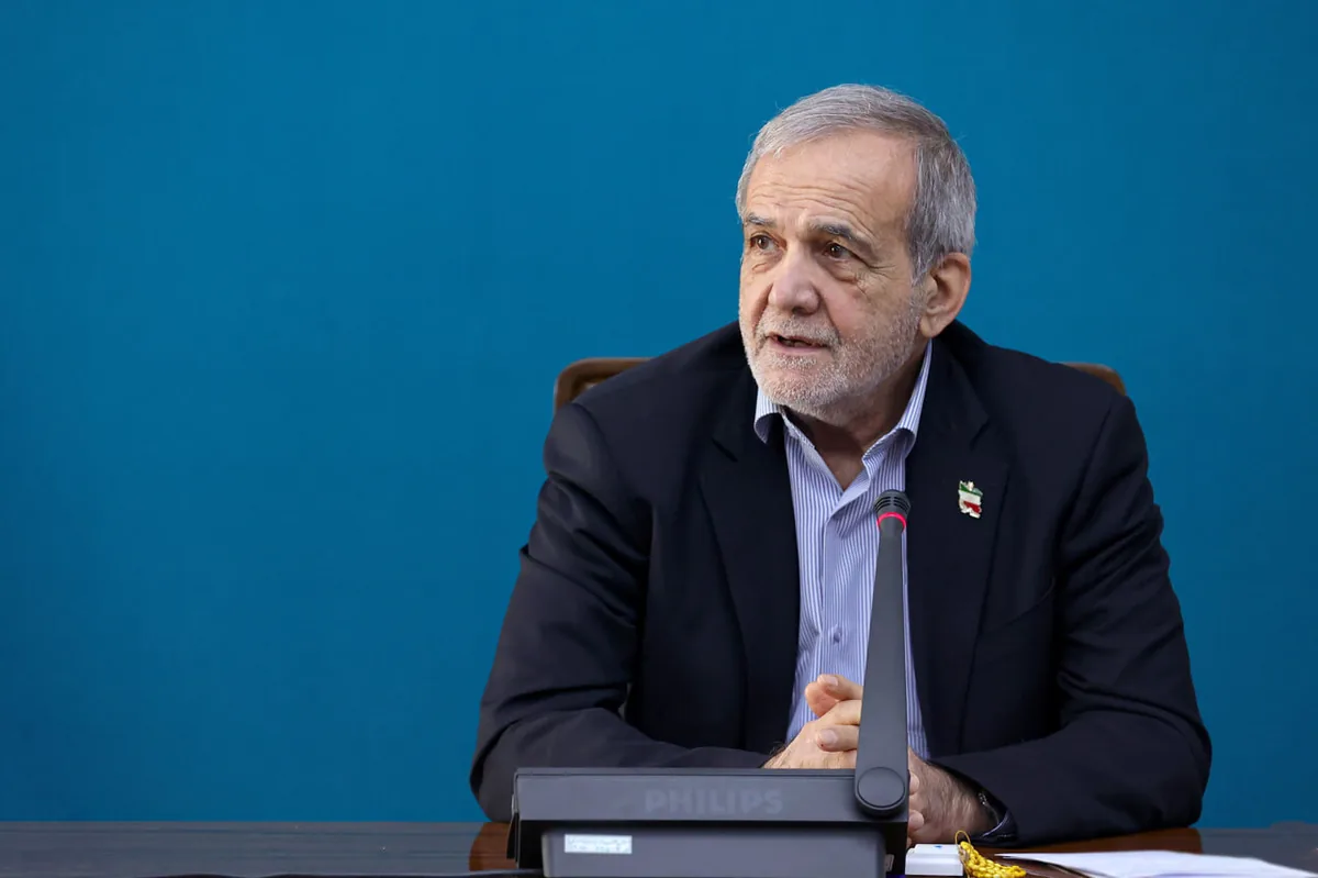 پزشکیان: برخی تصور نمیکردند ملت ایران بتواند در برابر این حجم از فشار مقاومت کند
