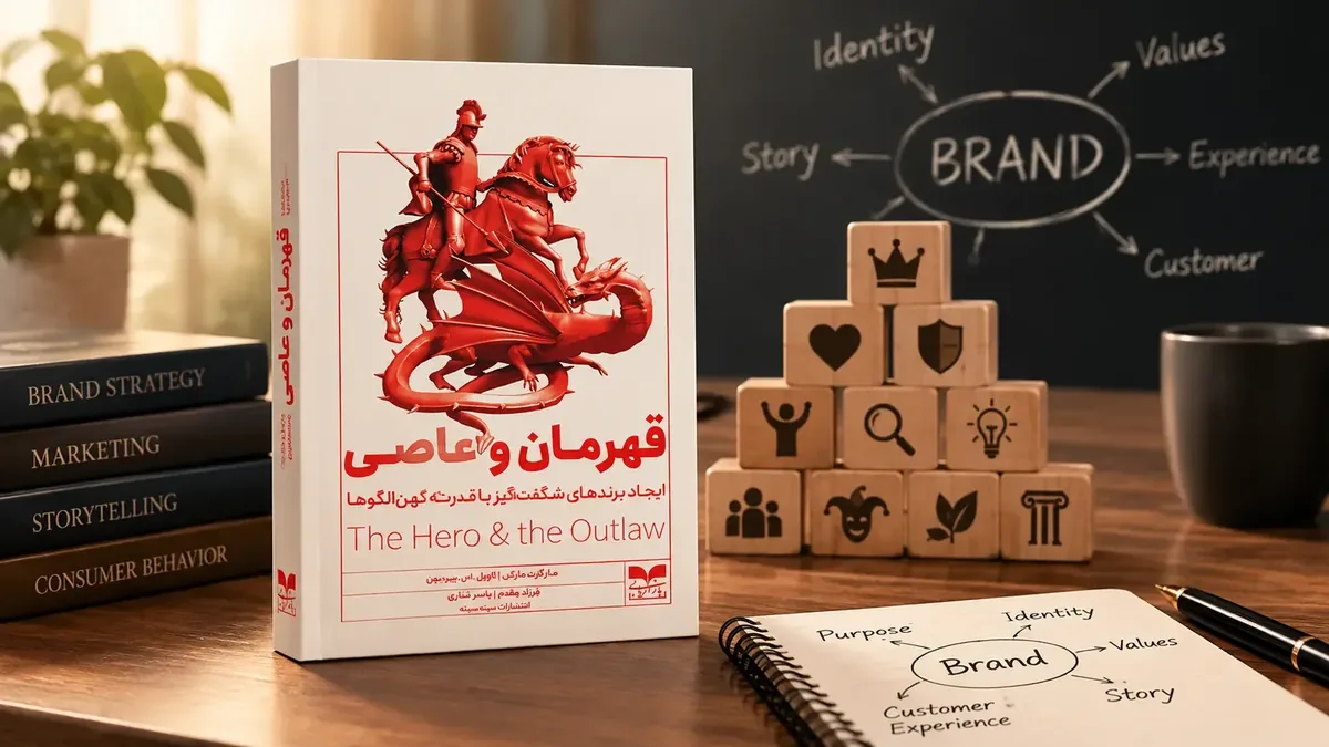 برند شما چه شخصیتی دارد؟ معرفی کتاب «قهرمان و عاصی» و نقش کهنالگوها در معنابخشی به برند