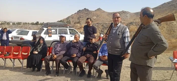 مسابقات تیراندازی اهداف پروازی در رشته تراپ در خراسان رضوی برگزار شد