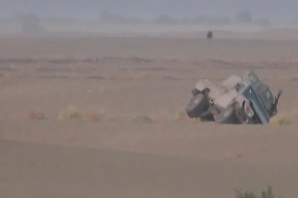 تصاویری از ضربات مهلک یمنیها به مزدوران سعودی در شرق الجوف+فیلم