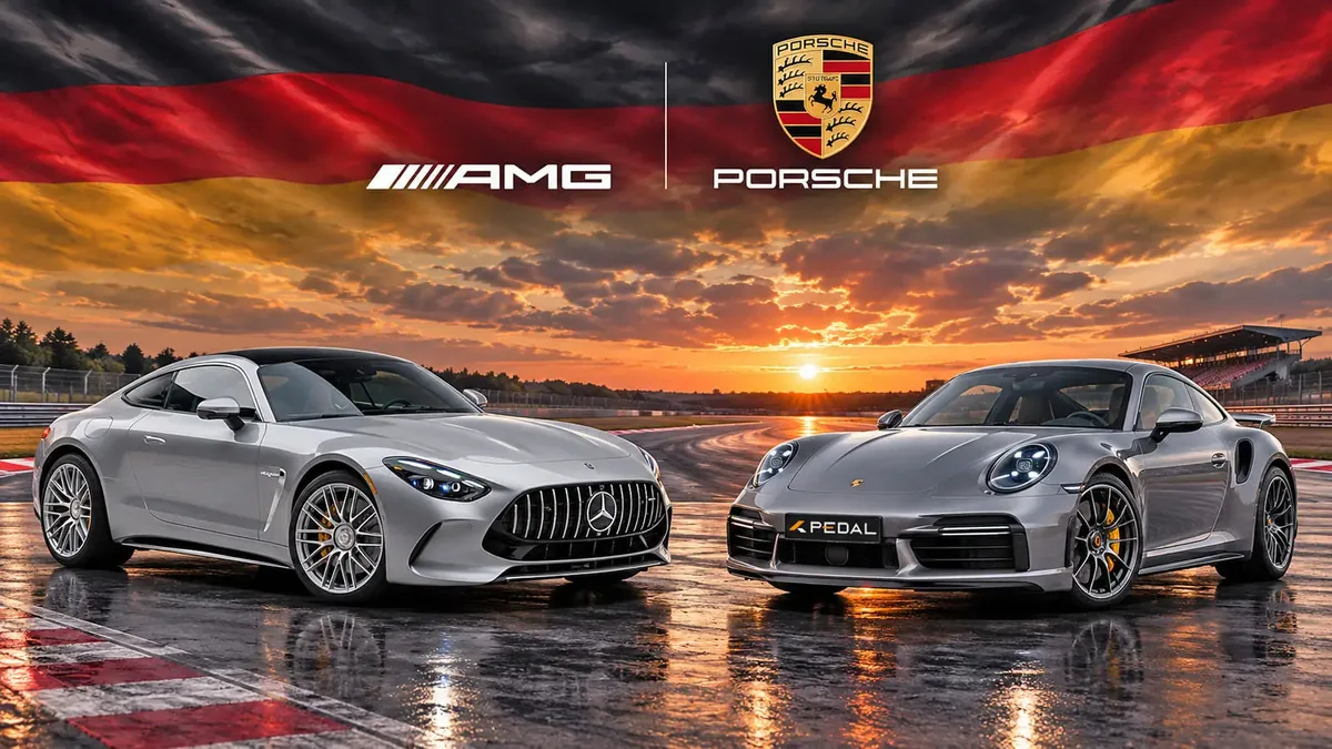چرا فروش پورشه 911 همیشه بیش از مرسدس AMG GT است؟ مقایسه کوپههای آلمانی