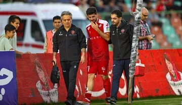 آخرین وضعیت مصدومان پرسپولیس؛ خدابنده‌لو بازی با نساجی را از دست داد؟