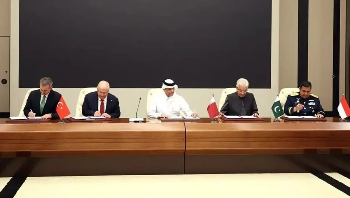 ترکیه، قطر، پاکستان و اندونزی توافق دفاعی چندجانبه امضا کردند