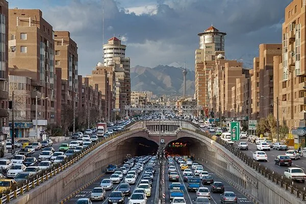گزارش پلیس راهور از وضعیت ترافیک بزرگراههای تهران